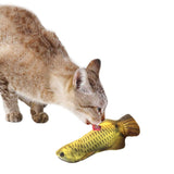 Kapmore Creative Fish Shape Pet Toy Fish Shape Bite Resistant Catnip Cat Toy Pet Chew Toy Pet Interaction Supplies