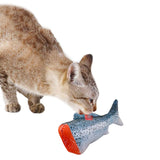 Kapmore Creative Fish Shape Pet Toy Fish Shape Bite Resistant Catnip Cat Toy Pet Chew Toy Pet Interaction Supplies