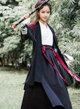 Chinese National Folk Dance Costume Women Traditional Hanfu Clothin Lady Oriental Swordsman Outfit Han Dynasty Cosplay Clothing