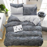 Cartoon Cats Printed 4pcs Girl Boy Kid Bed Cover Set Duvet Cover Adult Child Bed Sheets Pillowcases Comforter Bedding Set 61034