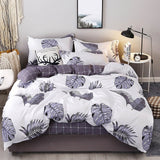 Cartoon Cats Printed 4pcs Girl Boy Kid Bed Cover Set Duvet Cover Adult Child Bed Sheets Pillowcases Comforter Bedding Set 61034