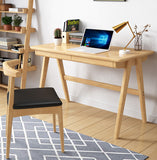 Walnut oak wood desk writing table simple desk computer table office table office furniture drafting table bedroom tables