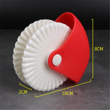 Kitchen Accessories Manual Cutting Wheel Roller Wheel Pastry Biscuit Dough Cutting Machine Baking Tool Kitchen Gadget-C