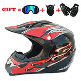 2019 New Flip Up Motorcycle Helmet Children motocross Off Road Helmet ATV Dirt bike Downhill MTB DH racing helmet.