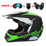 2019 New Flip Up Motorcycle Helmet Children motocross Off Road Helmet ATV Dirt bike Downhill MTB DH racing helmet.