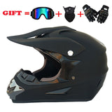 2019 New Flip Up Motorcycle Helmet Children motocross Off Road Helmet ATV Dirt bike Downhill MTB DH racing helmet.