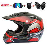 2019 New Flip Up Motorcycle Helmet Children motocross Off Road Helmet ATV Dirt bike Downhill MTB DH racing helmet.