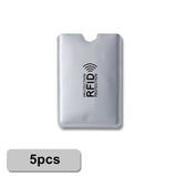 Anti Rfid Card Holder NFC Blocking Reader Lock Id Bank Card Holder Case Protection Metal Credit Card Case Aluminium F051