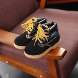Children's Martin Boots For Girls Boys Warm Snow Boots New Comfy Kids Winter Fashion Casual Plush Child Baby Toddler Shoes A776 - shopwishi 