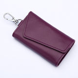 Genuine UNISEX Leather Key Holder & Card Organizer Pouch