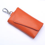Genuine UNISEX Leather Key Holder & Card Organizer Pouch