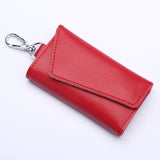 Genuine UNISEX Leather Key Holder & Card Organizer Pouch