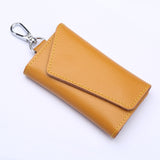 Genuine UNISEX Leather Key Holder & Card Organizer Pouch