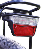 Onature Electric Bike Light for Ebike Taillight DC 6V 12V 24V 36V 48V 60V Bicycle e-Bike Rear Tail Light Cycling Accessories