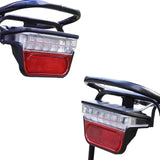 Onature Electric Bike Light for Ebike Taillight DC 6V 12V 24V 36V 48V 60V Bicycle e-Bike Rear Tail Light Cycling Accessories