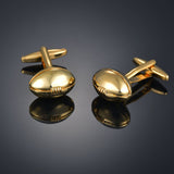 Quality Gold Color Cufflinks Letters/Alien/Square/Dragon/Maple leaves/Balance/Name Cuff Links for mens French bouton manchette