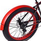 Wolf's Fang Snowmobile Durable Iron Bicycle Wings