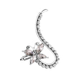 Bohemian NO Piercing Crystal Rhinestone Ear Cuff Wrap Stud Clip Earrings For Women Girl Trendy Earrings Jewelry Bijoux