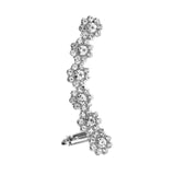 Bohemian NO Piercing Crystal Rhinestone Ear Cuff Wrap Stud Clip Earrings For Women Girl Trendy Earrings Jewelry Bijoux
