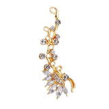 Bohemian NO Piercing Crystal Rhinestone Ear Cuff Wrap Stud Clip Earrings For Women Girl Trendy Earrings Jewelry Bijoux
