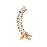 Bohemian NO Piercing Crystal Rhinestone Ear Cuff Wrap Stud Clip Earrings For Women Girl Trendy Earrings Jewelry Bijoux