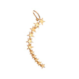 Bohemian NO Piercing Crystal Rhinestone Ear Cuff Wrap Stud Clip Earrings For Women Girl Trendy Earrings Jewelry Bijoux