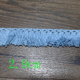 Lace cotton lace white fabric 100% cotton embroidery lace garment accessories 2.3cm wide A03