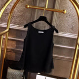 Summer sleeveless Chiffon shirt Solid V-neck Casual blouse Plus Size 5XL Loose Female Top