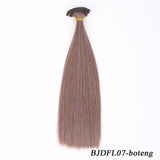 Allaosify hair for dolls bjd hair 15cm*100cm 25cm*100CM black pink white grey color long straight dolls wig for 1/3 1/4 BJD DIY