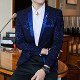 Luxury banquet party suit jacket evening dress fashion jacquard casual business jacket