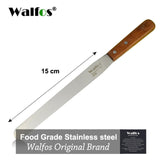 WALFOS Stainless Steel Butter Cake Cream Knife Spatula for Cake Smoother Icing Frosting Spreader Fondant Pastry Cake Decorating