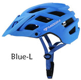 MOON Casco mbt Cycling Bike Sports Safety Helmet OFF-ROAD Mountain Bicycle Helmet Outdoors Riding Helmet casco bicicleta hombre