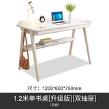 Walnut oak wood desk writing table simple desk computer table office table office furniture drafting table bedroom tables