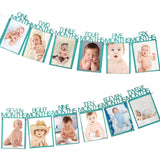 WEIGAO 1pcs 1 2 3 Birthday Caps Flower Crown 1st Birthday Hat Newborn Baby Birthday Headband 1 Year Birthday Party Decorations