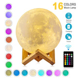 ZK20 USB Rechargeable 3D LED Moon Night Light