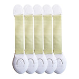 5PCs/lot Baby Drawer Lock Children Security Protection Child Drawer Door Locks Cabinet Cupboard Safety Kids Locks For Wardrobe
