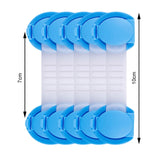 5PCs/lot Baby Drawer Lock Children Security Protection Child Drawer Door Locks Cabinet Cupboard Safety Kids Locks For Wardrobe