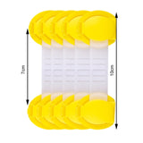 5PCs/lot Baby Drawer Lock Children Security Protection Child Drawer Door Locks Cabinet Cupboard Safety Kids Locks For Wardrobe