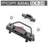 Rc Car Plastic Front Bumper With Winch Model For 1/24 Scale Remote Control Car Axial Scx24 Jeeps WranglerRc Toys Car Accessories