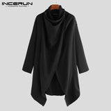 Cloak Coats Punk Style Long Sleeve