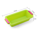 Silicone Layered Cake Mold Round Shape Rectangular Silicone Bread Pan Toast Bread Mold Cake Tray Mould Non-stick Baking Tools