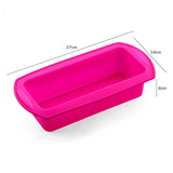 Silicone Layered Cake Mold Round Shape Rectangular Silicone Bread Pan Toast Bread Mold Cake Tray Mould Non-stick Baking Tools