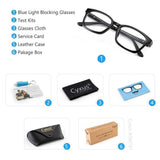 Blue Light Filter Computer Glasses for Men Women Anti Eye Eyestrain
