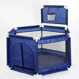 Baby Playpen Portable  Fencing For Children Folding Safety Fence Barriers For Ball Pool  Child Travel Basketball hoop