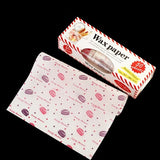 50Pcs/Lot Wax Paper Food Grade Grease Paper Food Wrappers Wrapping Paper For Bread Sandwich Burger Fries Oilpaper Baking Tools