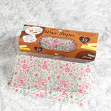 50Pcs/Lot Wax Paper Food Grade Grease Paper Food Wrappers Wrapping Paper For Bread Sandwich Burger Fries Oilpaper Baking Tools