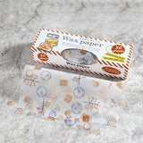 50Pcs/Lot Wax Paper Food Grade Grease Paper Food Wrappers Wrapping Paper For Bread Sandwich Burger Fries Oilpaper Baking Tools