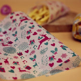 50Pcs/Lot Wax Paper Food Grade Grease Paper Food Wrappers Wrapping Paper For Bread Sandwich Burger Fries Oilpaper Baking Tools