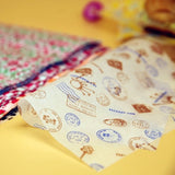 50Pcs/Lot Wax Paper Food Grade Grease Paper Food Wrappers Wrapping Paper For Bread Sandwich Burger Fries Oilpaper Baking Tools
