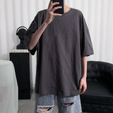 Men's Plain Oversized Casual T Shirt